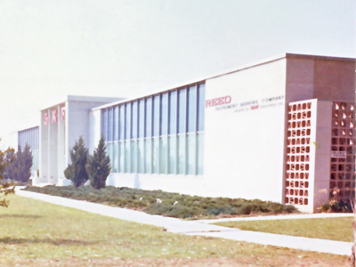 画像：米国REED工場を買収（1971年）