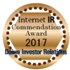 Daiwa Investor Relations Daiwa Commendation IR Website Awards
