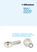 Annual report year ended March 31, 2008 Cover