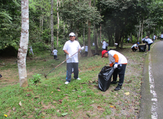 Clean-up activity