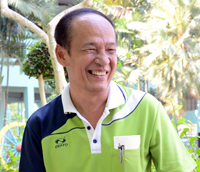 image : Wad Thang Klang School Mr. Thongchai Poon-U-Dorn (principal)