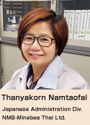 image :Thanyakorn Namtaofai  Japanese Administration Div.  NMB-Minebea Thai Ltd.