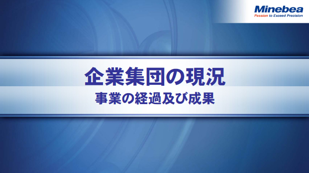 企業集団の現況（事業の経過及び成果）