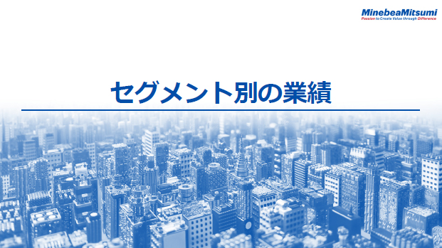 セグメント別の業績