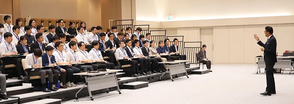 コア人材育成プログラム 登壇の様子