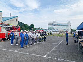 消防合同訓練の様子4