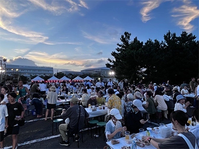 納涼祭の様子：全体風景