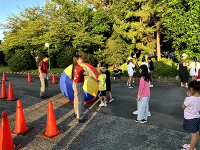 納涼祭の様子：レク
