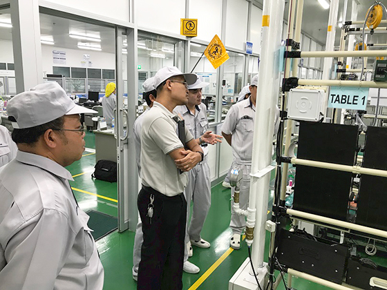 画像:ISO 14001の外部認証審査