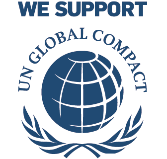 ロゴ：国連グローバル・コンパクト