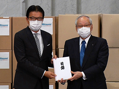 image : 2020 Donation of Medical Items to Japan Medical Association