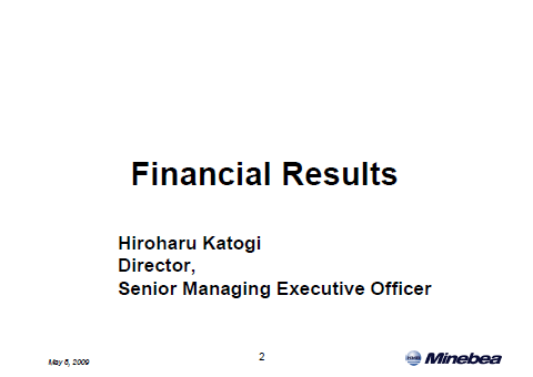 Financial Results