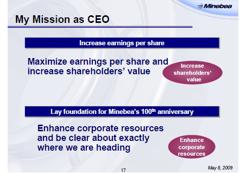 My Mission as CEO