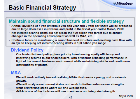 Basic Financial Strategy