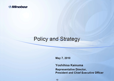 Policy and Strategy