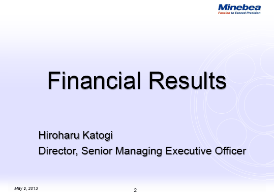 Financial Results