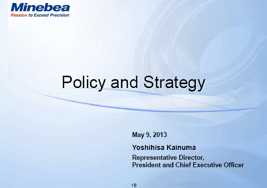 Policy and Strategy