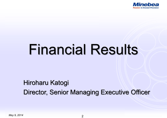 Financial Results