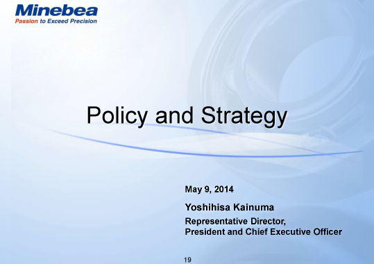 Policy and Strategy