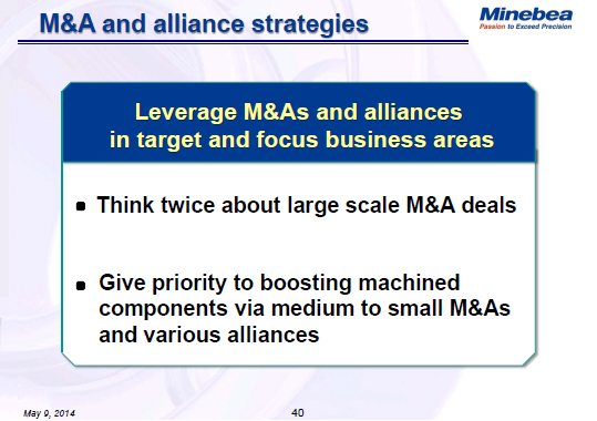 M&A and alliance strategies
