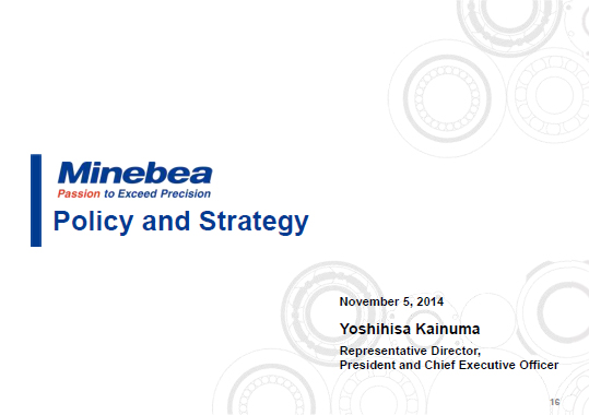 Policy and Strategy