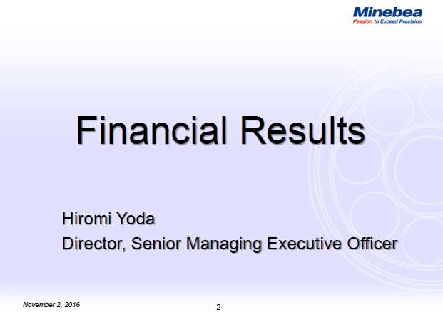Financial Results