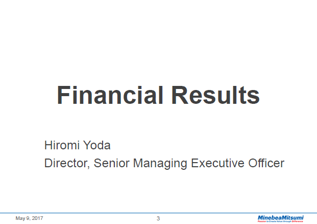 Financial Results