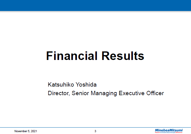 Financial Results