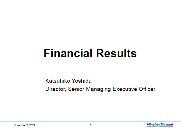 Financial Results