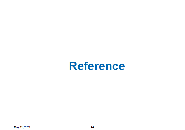Reference