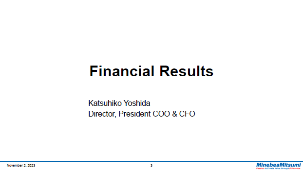 Financial Results