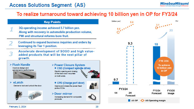 Access Solutions Segment (AS)