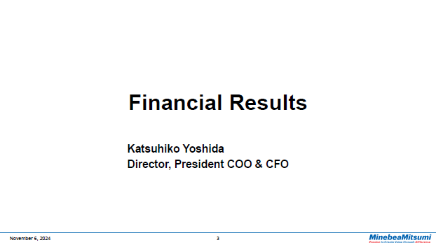 Financial Results