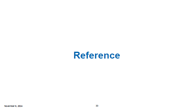 Reference