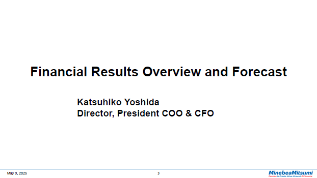 Financial Results Overview and Forecast