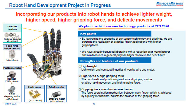 Robot Hand Development Project in Progress