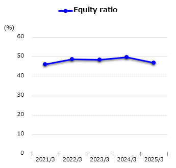 graph : Equity ratio