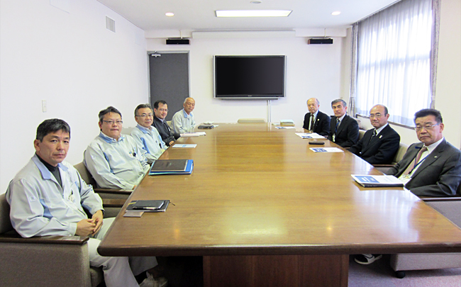 2nd Biannual Meeting Held with Representatives of Miyota Town, Nagano Prefecture