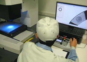 image : Work experience - material and component quality control section