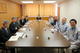 First Annual Meeting with Citizens of Yonago City, Tottori Prefecture