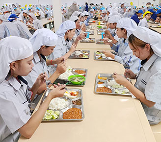 Activities provide free food to 7,000 employees