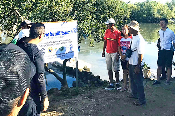 image : Mangrove Planting at adopted Mangrove Community in Sitio Tawsan, Danao City