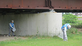 Scene from the cleanup day (2 of 4).