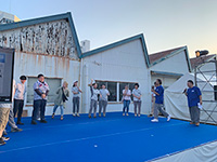 Scenes from the summer evening festival(3 of 4).