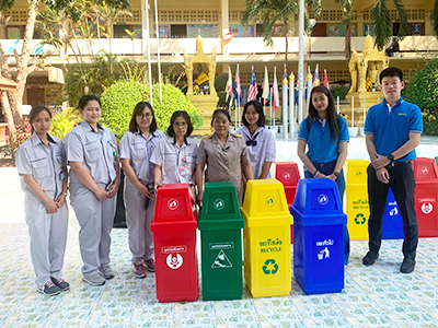 image : Activities conducted on November 26, 2018 at Watkokthong School