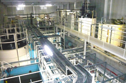 image : Fujisawa Plant's wastewater processing facility