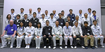 image : ISO 14001 internal auditor trainees and instructors