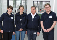 image : Apprentices with the myonic instructor