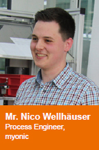 image : Mr. Nico Wellhäuser Process Engineer, myonic