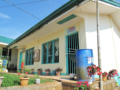 image : A classroom donated to Santican National High School